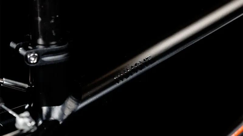 2025 Cube Numove 140 - 14inch wheel Kids Bike - Black / Orange-2