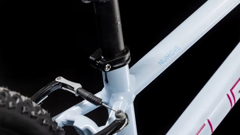 2025 Cube Numove 160 - 16inch wheel Kids Bike - Flash White / Pink-3