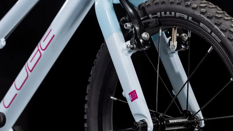 2025 Cube Numove 160 - 16inch wheel Kids Bike - Flash White / Pink-5