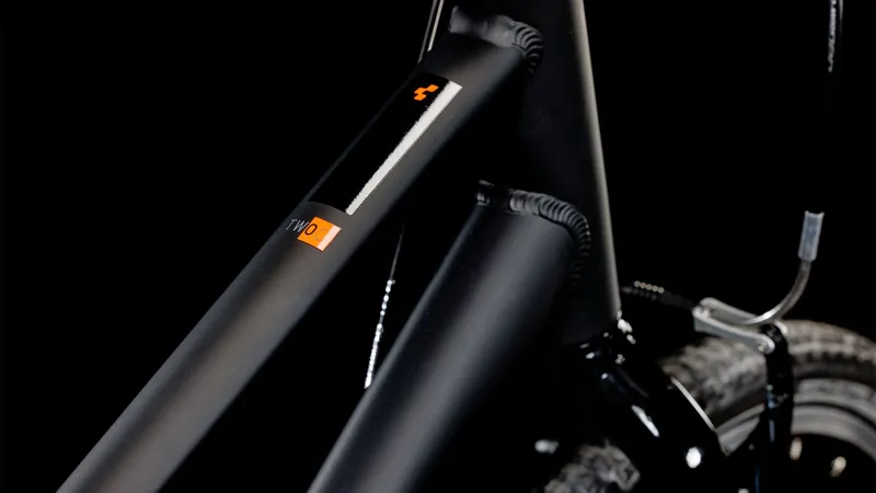 2025 Cube Numove 200 - 20inch wheel kids bike - Black / Orange-2