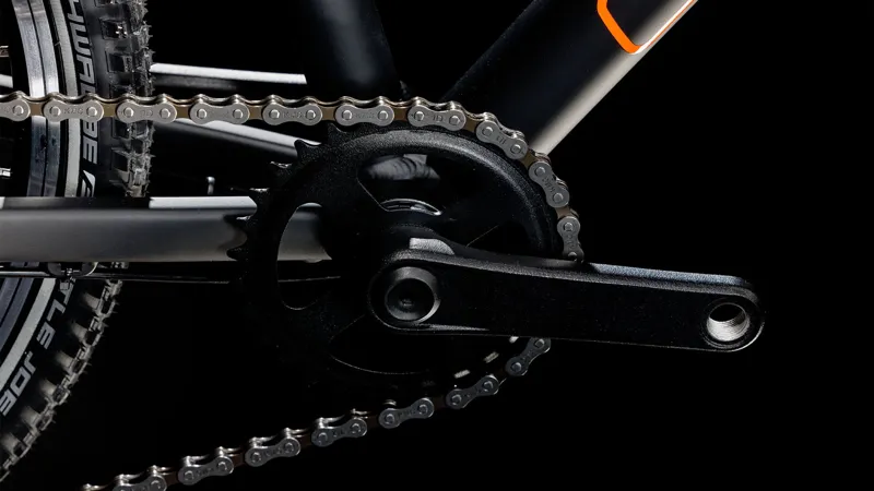 2025 Cube Numove 200 - 20inch wheel kids bike - Black / Orange-6