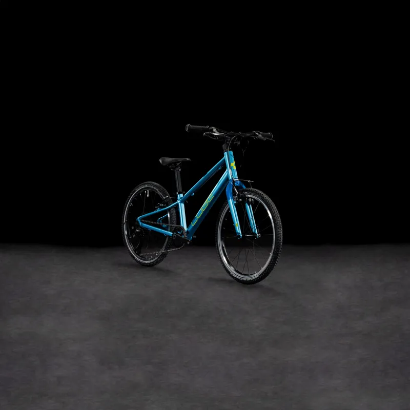 2025 Cube Numove 200 - 20inch wheel kids bike - Blue / Lime-1