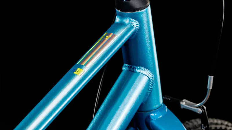 2025 Cube Numove 200 - 20inch wheel kids bike - Blue / Lime-2