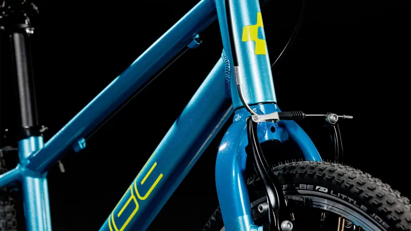 2025 Cube Numove 200 - 20inch wheel kids bike - Blue / Lime-5