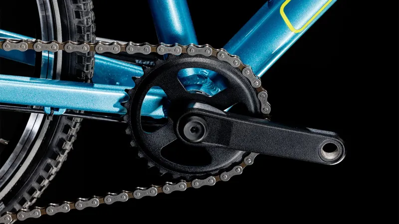 2025 Cube Numove 200 - 20inch wheel kids bike - Blue / Lime-6