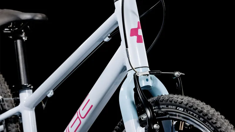 2025 Cube Numove 200 - 20inch wheel kids bike - Flash White / Pink-5