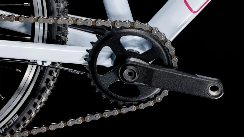 2025 Cube Numove 200 - 20inch wheel kids bike - Flash White / Pink-6