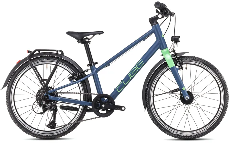 2025 Cube Numove 200 Street - 20inch wheel kids bike - Naval Blue / Apple