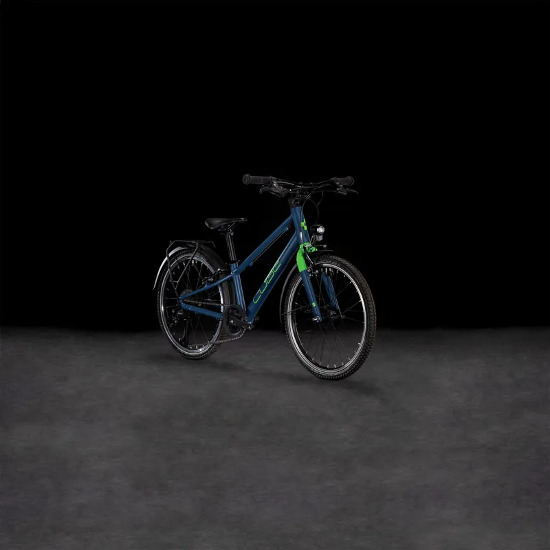 2025 Cube Numove 200 Street - 20inch wheel kids bike - Naval Blue / Apple-1