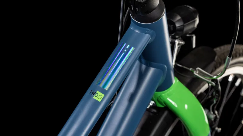 2025 Cube Numove 200 Street - 20inch wheel kids bike - Naval Blue / Apple-2