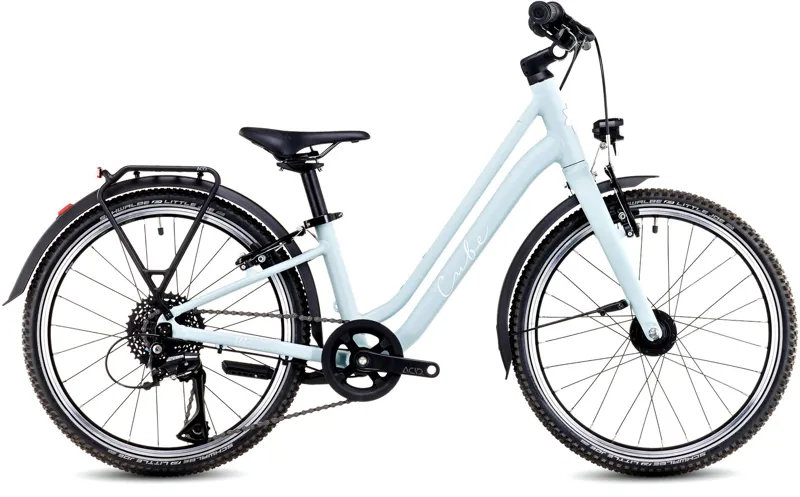 2025 Cube Ella 200 - 20inch wheel kids bike - Aloe Green / White