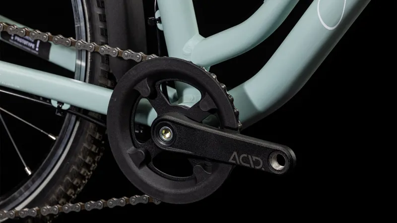 2025 Cube Ella 200 - 20inch wheel kids bike - Aloe Green / White-6