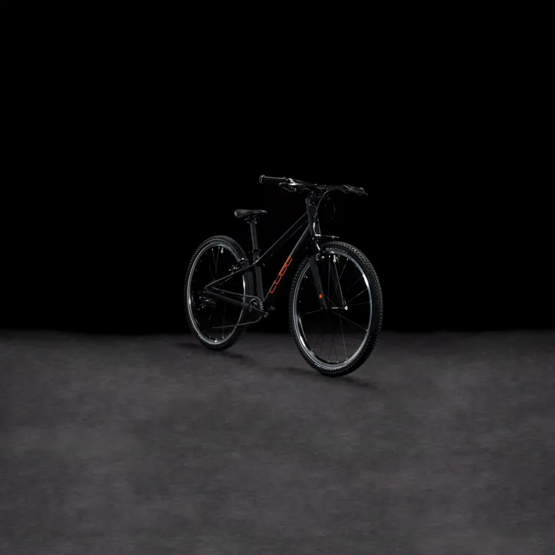 2025 Cube Numove 240 - 24inch wheel kids bike - Black / Orange-1