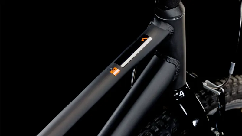 2025 Cube Numove 240 - 24inch wheel kids bike - Black / Orange-2