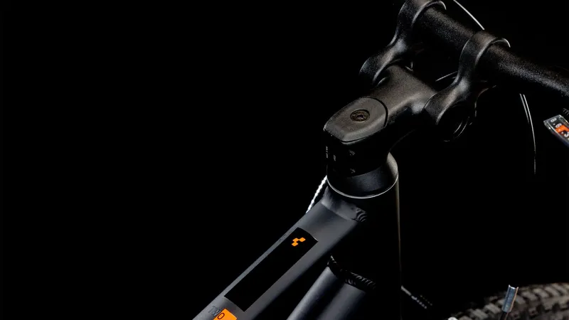 2025 Cube Numove 240 - 24inch wheel kids bike - Black / Orange-4