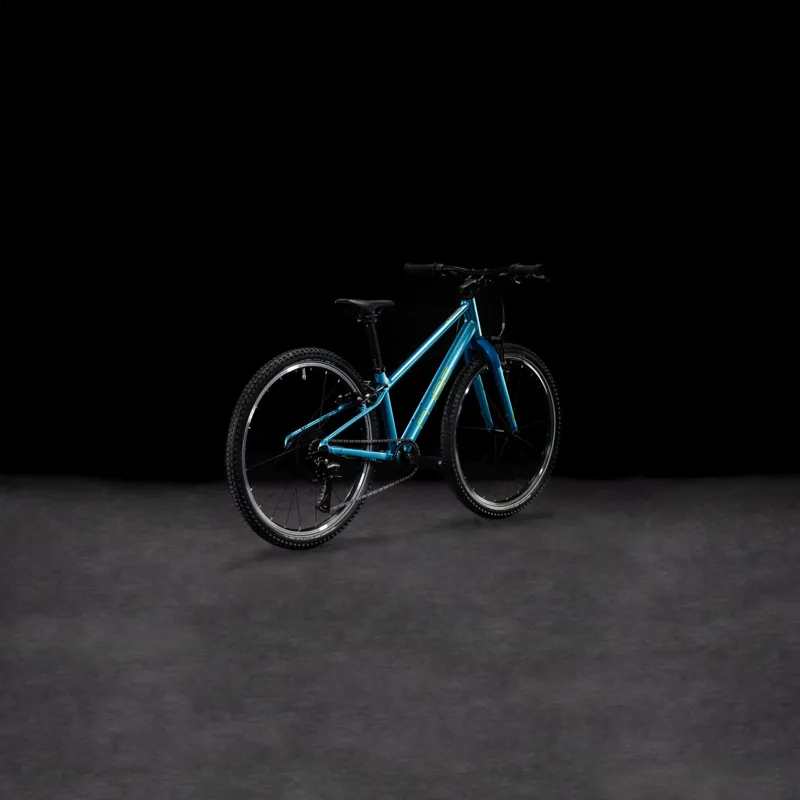 2025 Cube Numove 240 - 24inch wheel kids bike - Blue / Lime-1