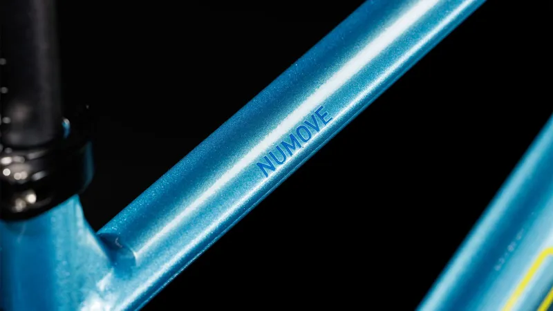 2025 Cube Numove 240 - 24inch wheel kids bike - Blue / Lime-3