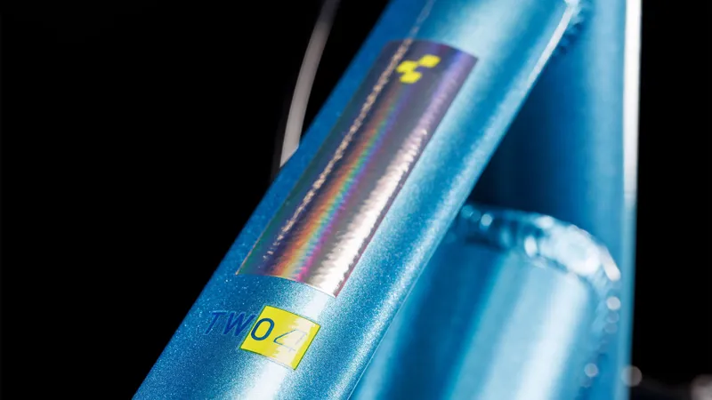 2025 Cube Numove 240 - 24inch wheel kids bike - Blue / Lime-4