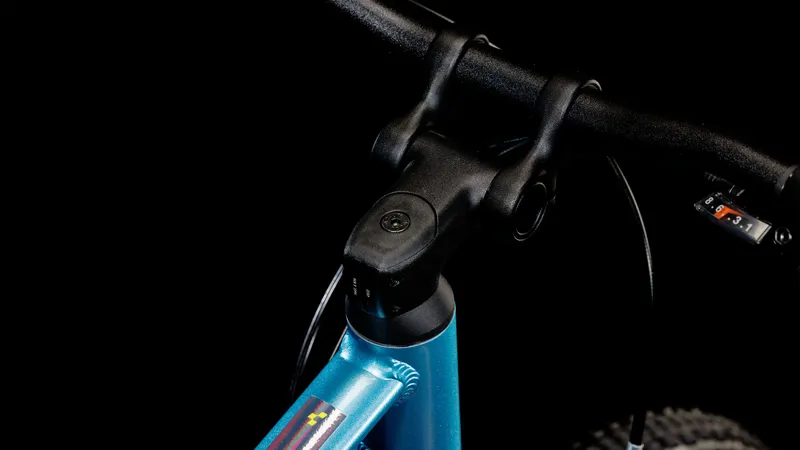 2025 Cube Numove 240 - 24inch wheel kids bike - Blue / Lime-5