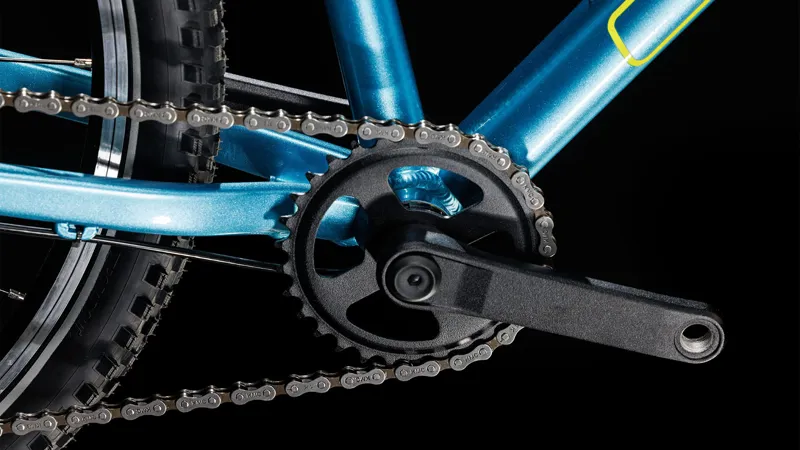 2025 Cube Numove 240 - 24inch wheel kids bike - Blue / Lime-7