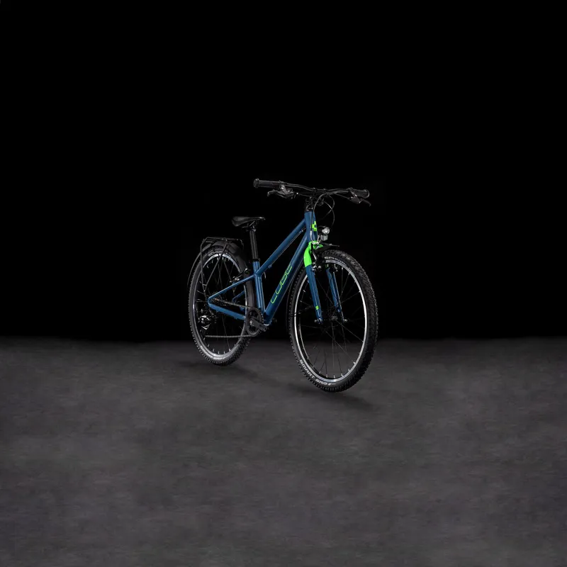 2025 Cube Numove 240 Street - 24inch wheel kids bike - Naval Blue / Apple-1