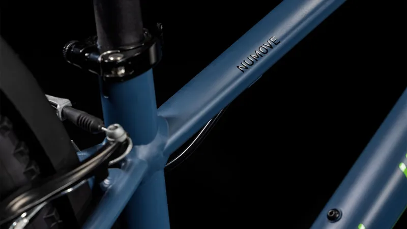 2025 Cube Numove 240 Street - 24inch wheel kids bike - Naval Blue / Apple-4