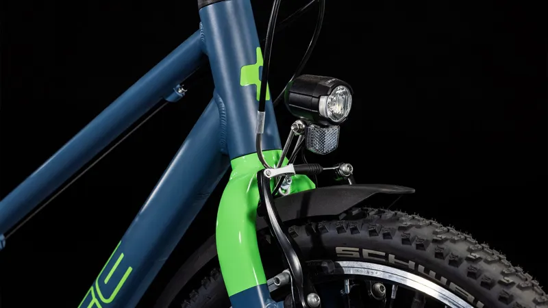 2025 Cube Numove 240 Street - 24inch wheel kids bike - Naval Blue / Apple-6