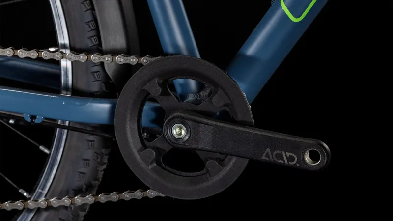 2025 Cube Numove 240 Street - 24inch wheel kids bike - Naval Blue / Apple-7