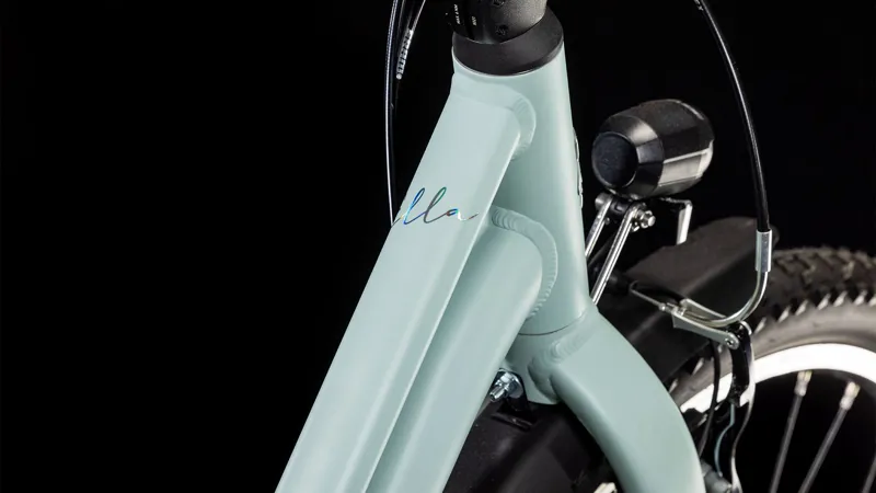 2025 Cube Ella 240 - 24inch wheel kids bike - Aloe Green / White-2