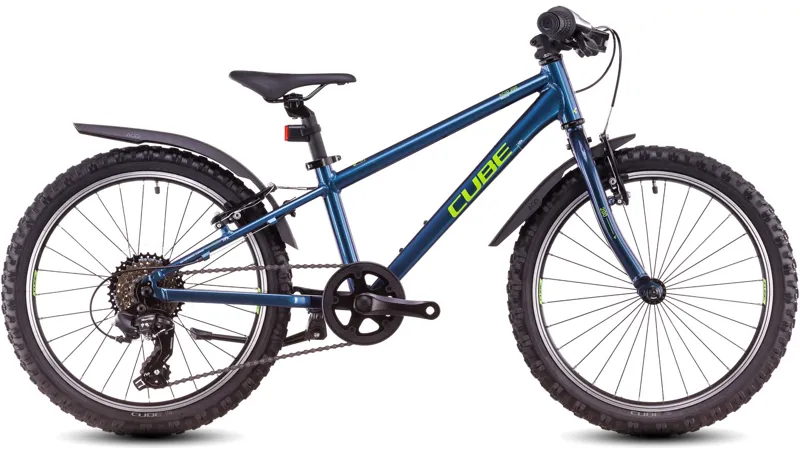 2025 Cube Acid 200 - 20inch wheel kids bike - Deep Cobalt / Apple