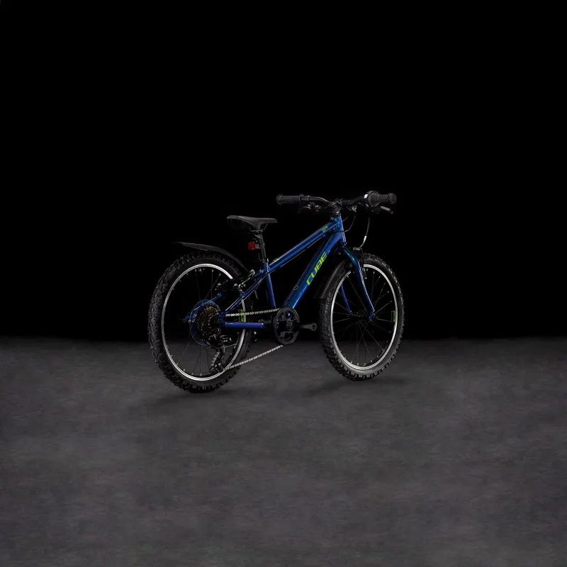 2025 Cube Acid 200 - 20inch wheel kids bike - Deep Cobalt / Apple-1