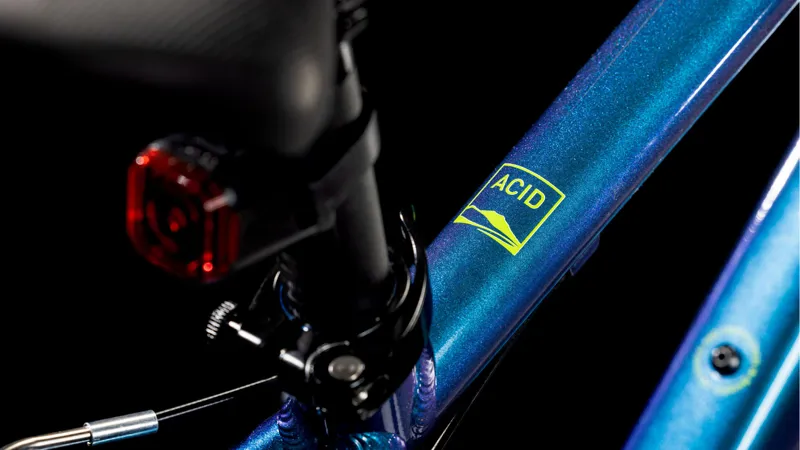 2025 Cube Acid 200 - 20inch wheel kids bike - Deep Cobalt / Apple-3