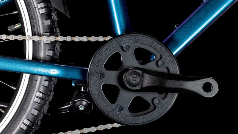 2025 Cube Acid 200 - 20inch wheel kids bike - Deep Cobalt / Apple-5