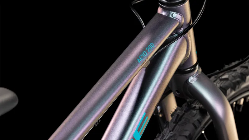 2025 Cube Acid 200 Disc - 20inch wheel kids bike - Galactic / Cyan-2
