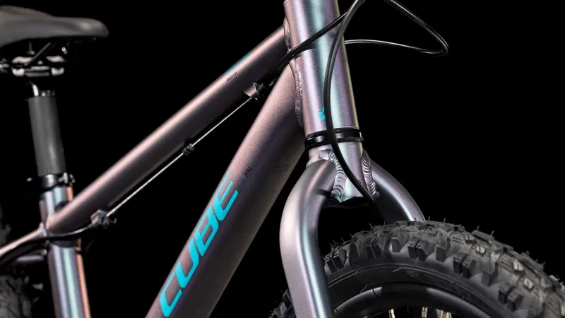 2025 Cube Acid 200 Disc - 20inch wheel kids bike - Galactic / Cyan-6