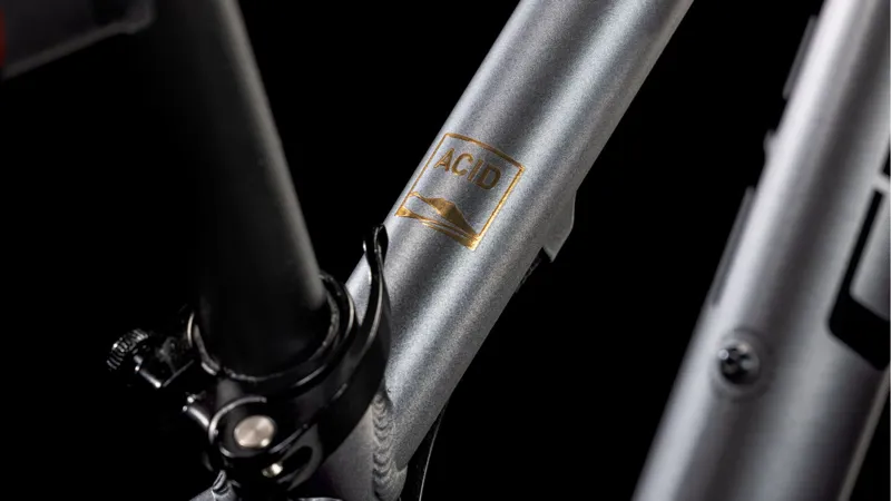 2025 Cube Acid 240 Allroad - 24inch wheel kids bike - Grey / Flash-3