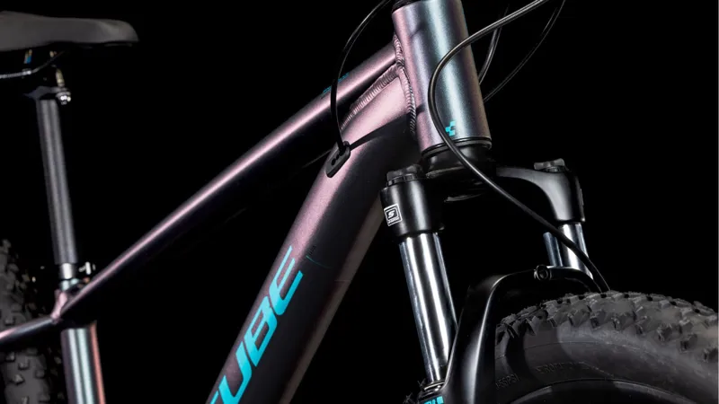 2025 Cube Acid 260 Disc - 26inch wheel kids bike - Galactic / Cyan-6