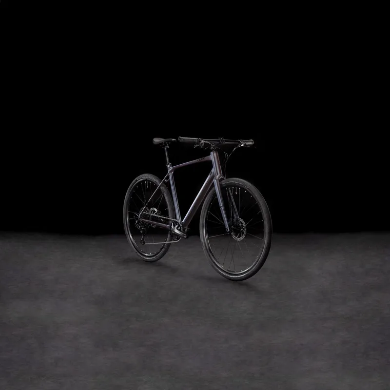 2025 Cube Nulane One - Classic frame Hybrid Bike - Mineral Grey / Black-1