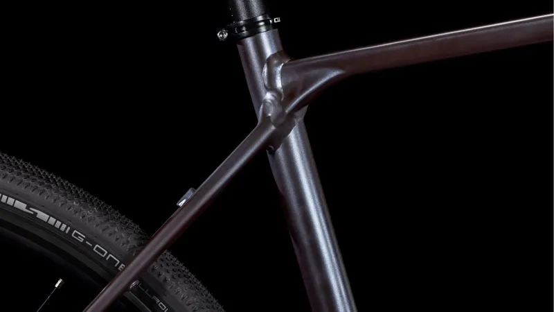 2025 Cube Nulane One - Classic frame Hybrid Bike - Mineral Grey / Black-4