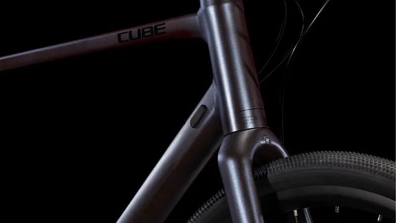 2025 Cube Nulane One - Classic frame Hybrid Bike - Mineral Grey / Black-5