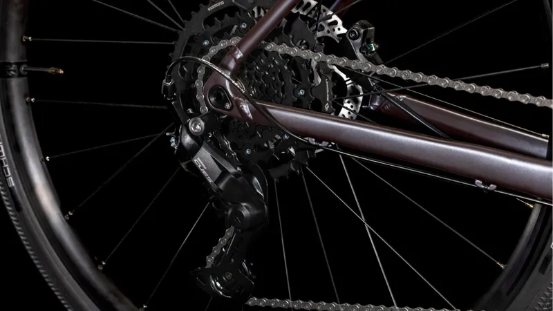 2025 Cube Nulane One - Classic frame Hybrid Bike - Mineral Grey / Black-6