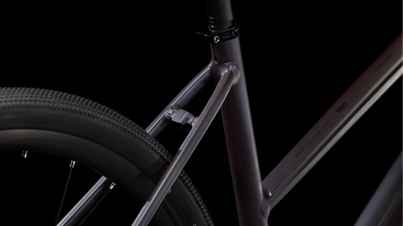 2025 Cube Nulane One - Trapeze frame Hybrid Bike - Mineral Grey / Black-5