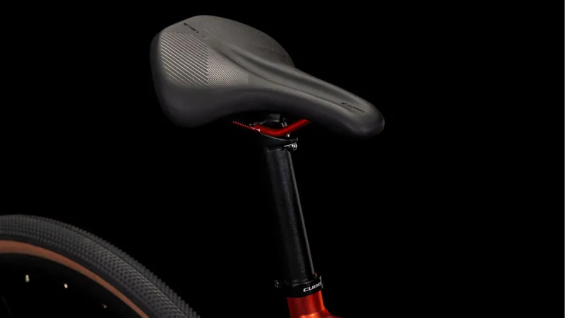 2025 Cube Nulane Pro - Classic frame Hybrid Bike - Fire Orange / Black-6