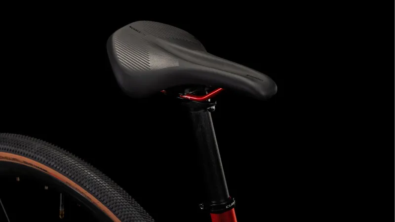 2025 Cube Nulane Pro - Trapeze frame Hybrid Bike - Fire Orange / Black-5