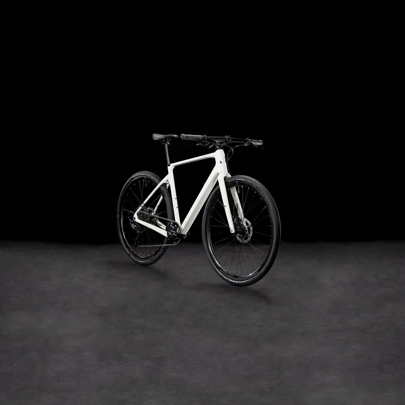 2025 Cube Nulane C:62 SLX - Classic frame Cabon Hybrid Bike - Dessert Stone / Green-1