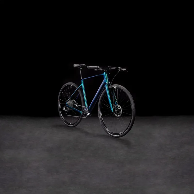 2025 Cube Nulane C:62 SLT - Classic frame Cabon Hybrid Bike - Goblin / Black-1