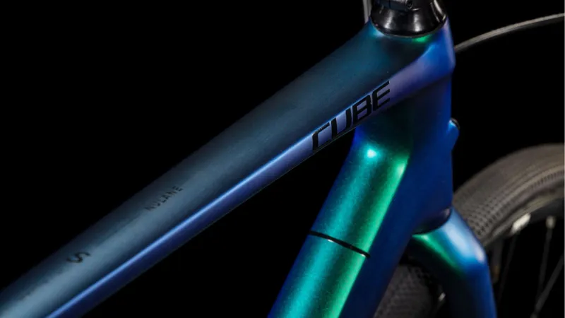 2025 Cube Nulane C:62 SLT - Classic frame Cabon Hybrid Bike - Goblin / Black-2