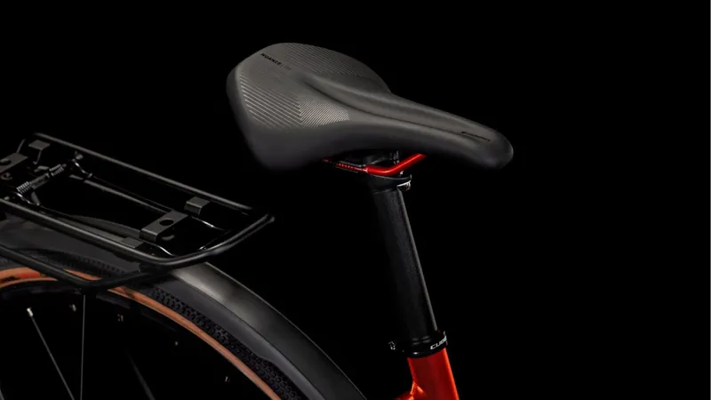 2025 Cube Nulane Pro FE - Fully Equipped Trapeze frame Hybrid Bike - Fire Orange / Black-5