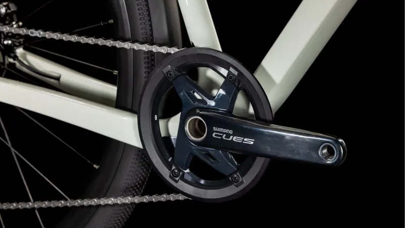 2025 Cube Nulane C:62 SLX FE - Fully Equipped Classic frame Cabon Hybrid Bike - Dessert Stone / Green-6