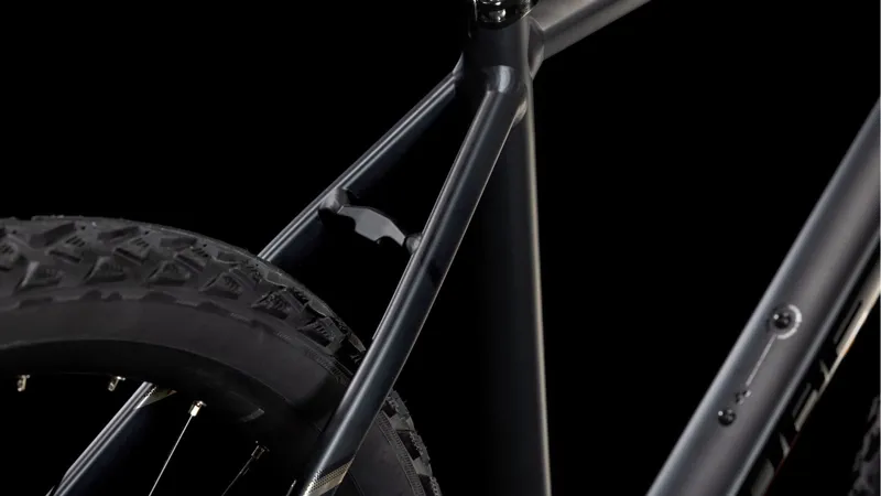 2025 Cube Nature - Classic frame Hybrid Bike - Black / Black-3